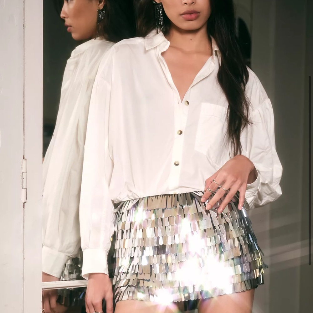 NWT Free People on the Fritz mini skort